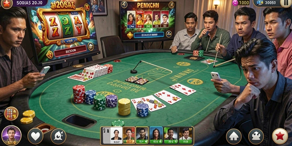emon77 - Mode permainan yang beragam untuk semua pemain.